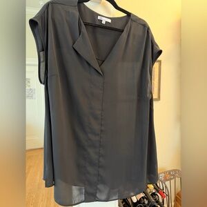DR2 Charcoal Women's Blouse